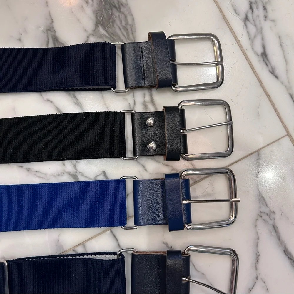 Baseball Softball Sports belts lot of 5 and 7 pair of socks, great value bundle